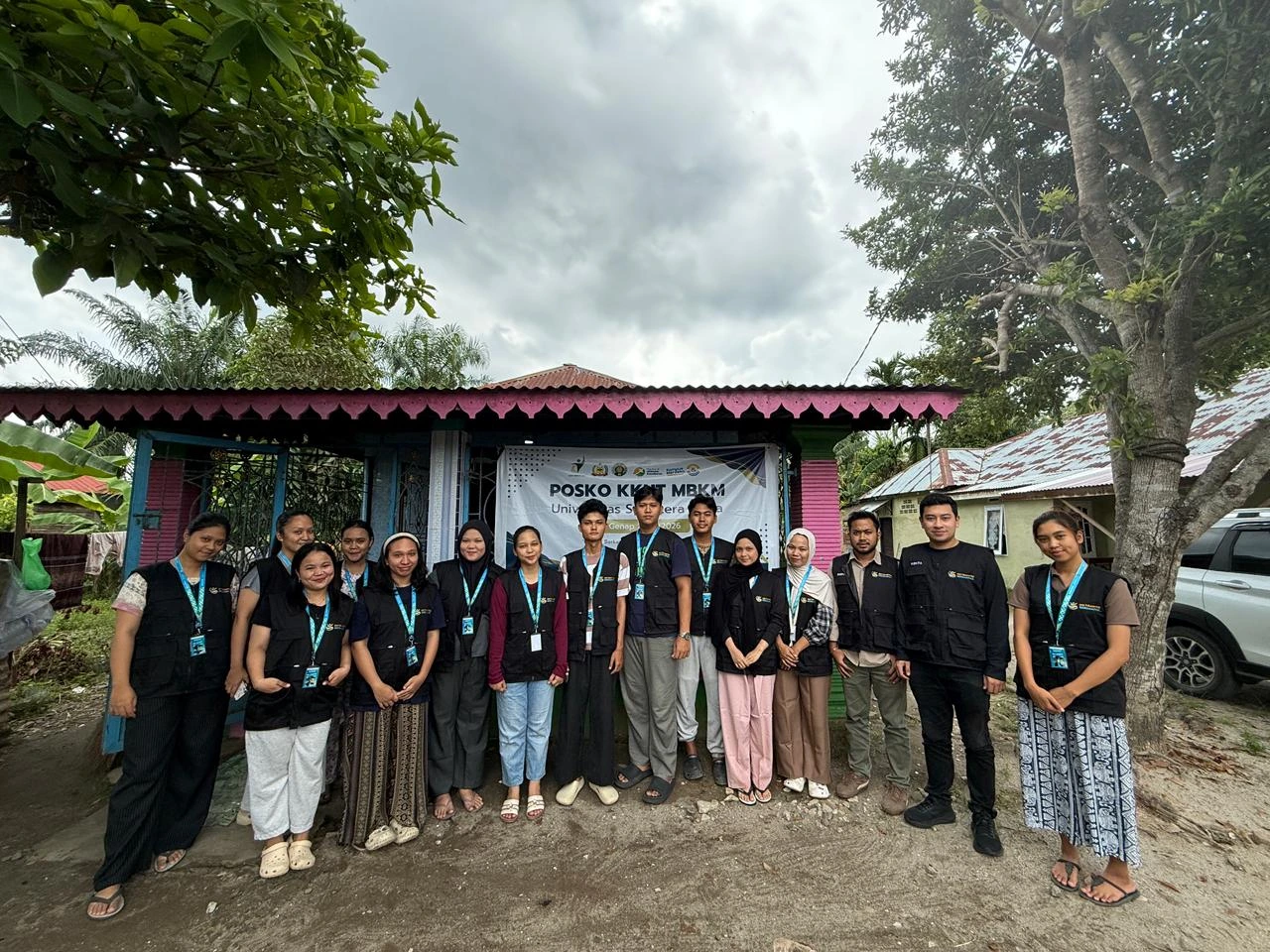 Tim KKN-T USU Laksanakan Monitoring dan Evaluasi Program Kampus Berdampak di Kabupaten Langkat